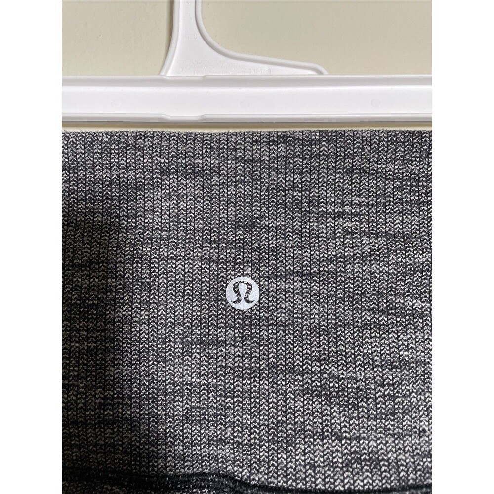Lululemon Wunder Under Pant Hi-Rise 31" Luon Variegated Knit Heathered Black 4 - Picture 4 of 8